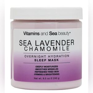 Vitamins and Sea Beauty Sea Lavender Chamomile Overnight Hydration Sleep Mask